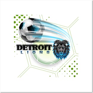 Detroit Lions Posters and Art